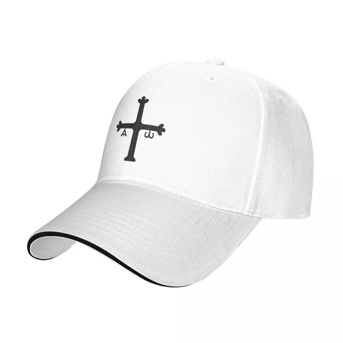 Cruz De Spain Asturias Flag Victory Cross Baseball Cap Tennis Skate Wholesale Trucker Hat Summer Cool Women Men Baseball Caps