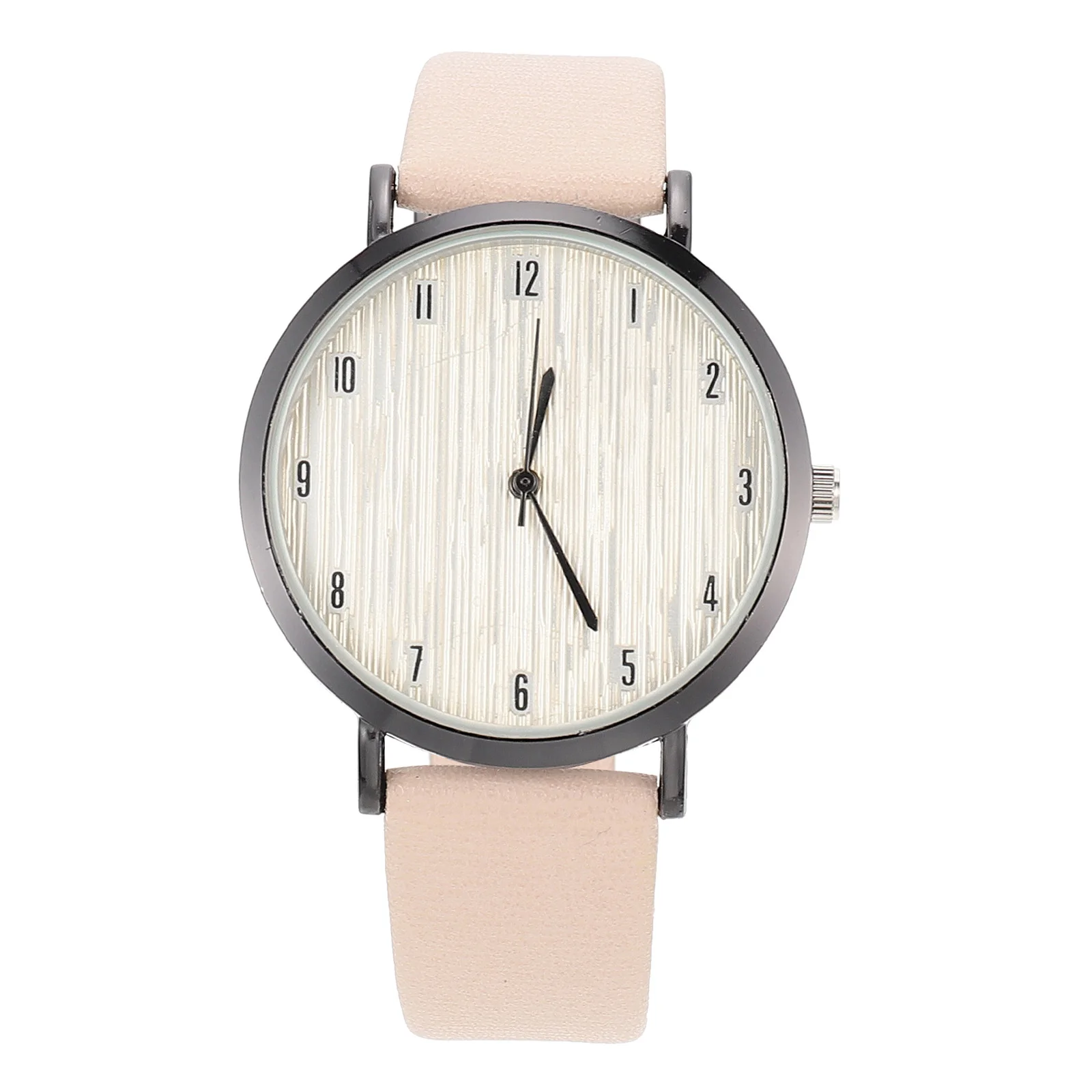 Ladies Quartz Watch Female Ornament Wrist Straps Women Decorative Men's Watches Wood Grain Pattern Fashion Fashionable