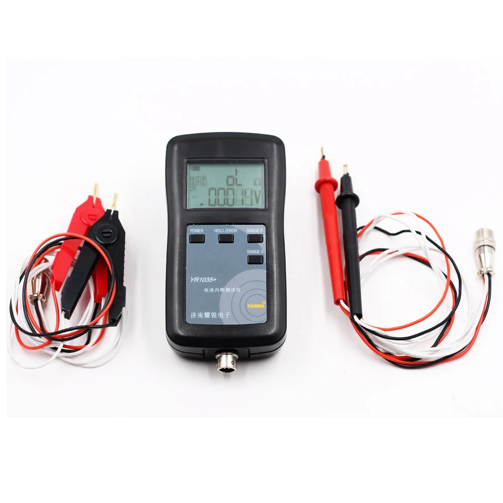 

EEL YR1035 high-precision lithium ion lifepo4 battery internal resistance meter tester Quality detector 18650 DIY battery tester