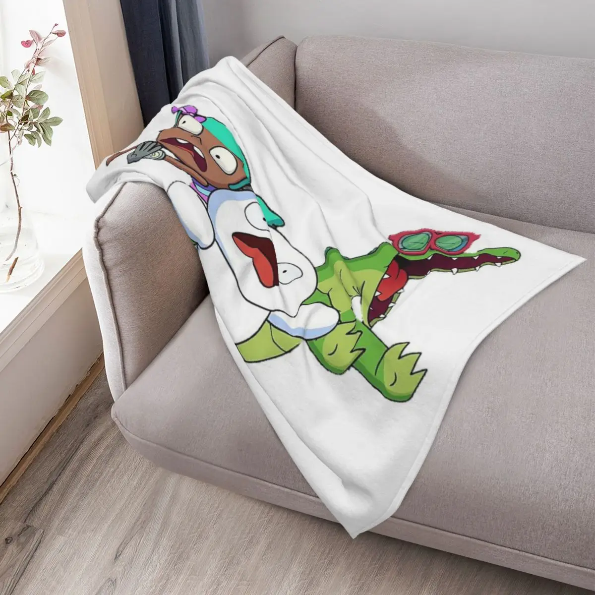 Oddballs 2022، Oddbals، obdals رمي بطانية سرير مزخرف لحاف واحد بطانيات سميكة فاخرة #3