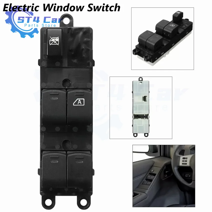 OE 25401-EB30B Master Electric Window Switch Front Left For Nissan Pathfinder Navara Qashqai 2005-2015 25401-BR00B 25401-JD001