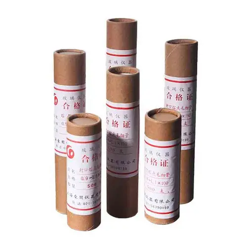 Imagen 1 del producto 1000 unids/lote laboratorio 0,1mm-0,5mm pipeta capilar de vidrio con longitud 100mm o 200mm ambos extremos abiertos