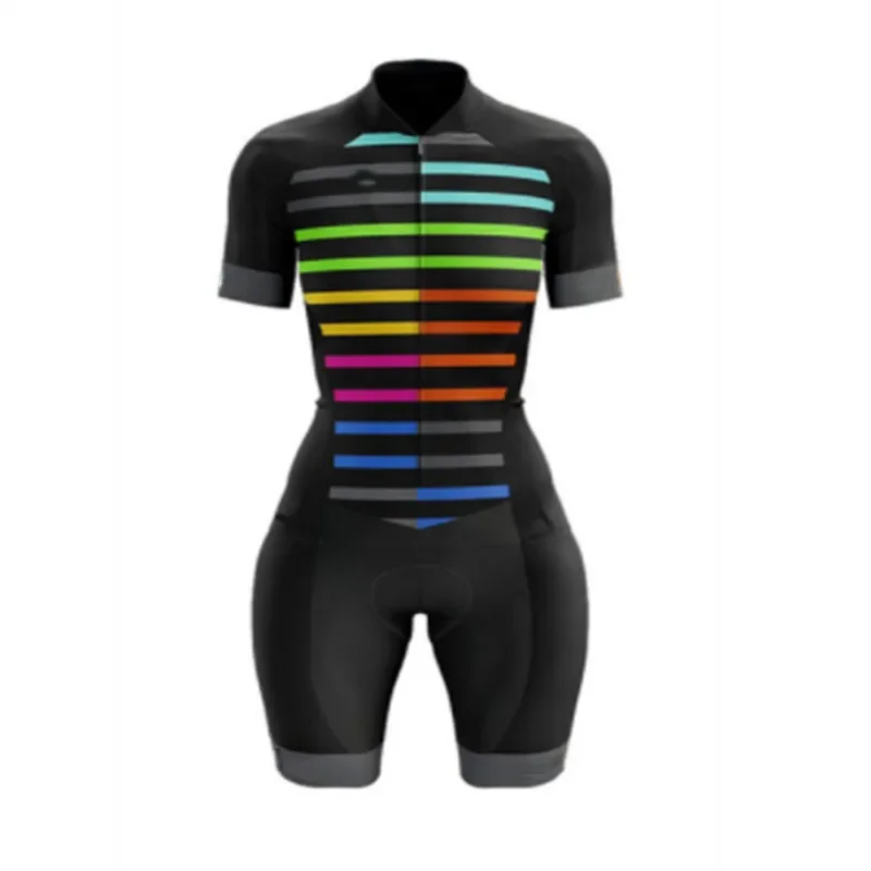 Popular Triathlon Suits For Women Short Sleeve Bicycle Tights Pro Team Racing Jumpsuits Cycling Skinsuits Summer Ciclismo Hombre