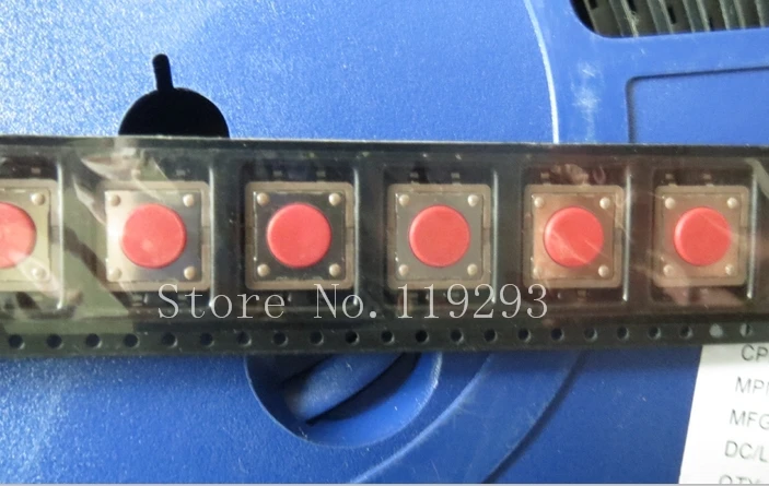 [BELLA]Taiwan round of DIP SMD Tact Switch 12 * 12 * 4.3 key switch stock sale--200pcs/lot