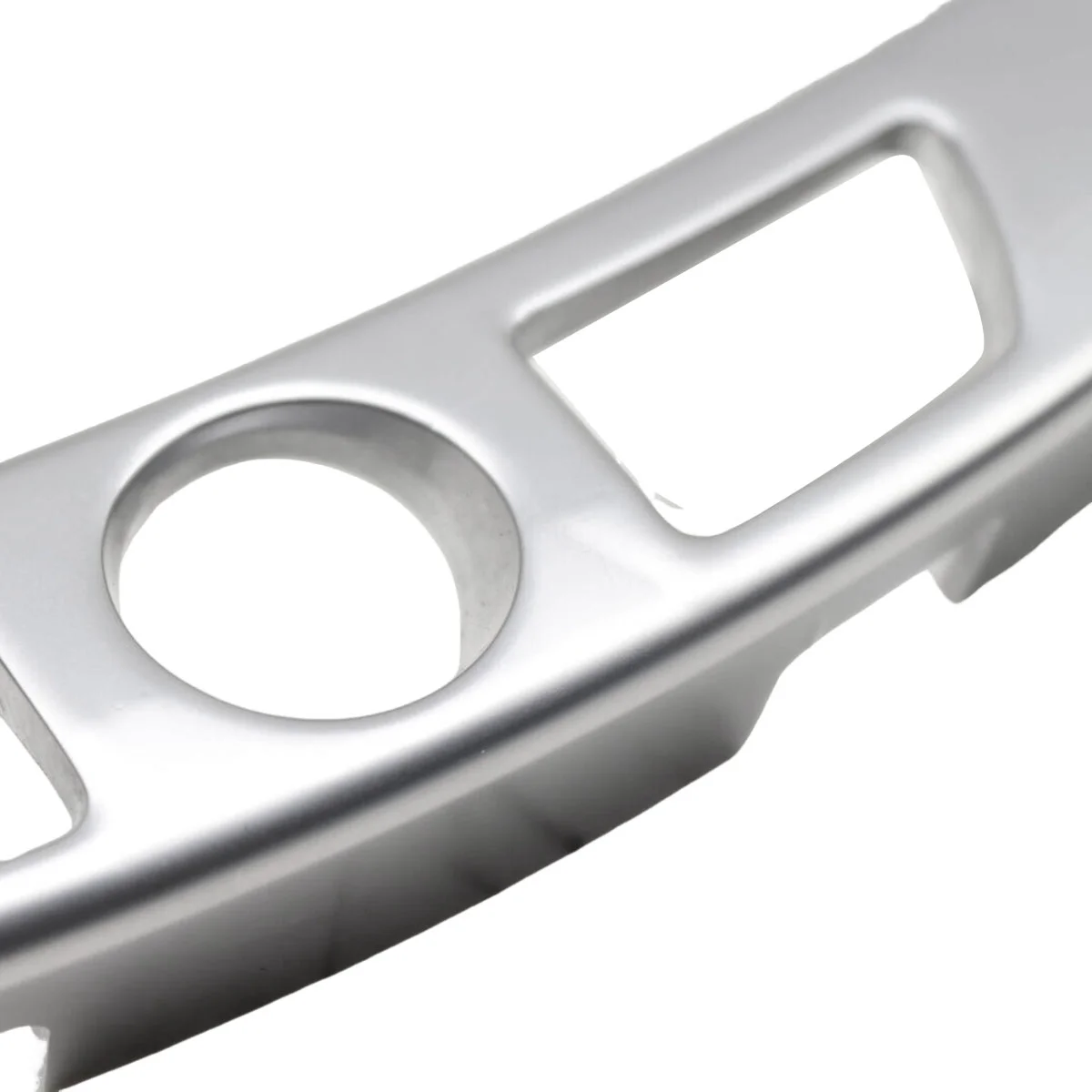 คอนโซลกลางรถคอนโซลที่เท้าแขนล็อคสวิทช์ฝาครอบ Chrome BEZEL 51169113685   สําหรับ BMW 7 Series F01 F02 740I 750I 2010-2015—L49A