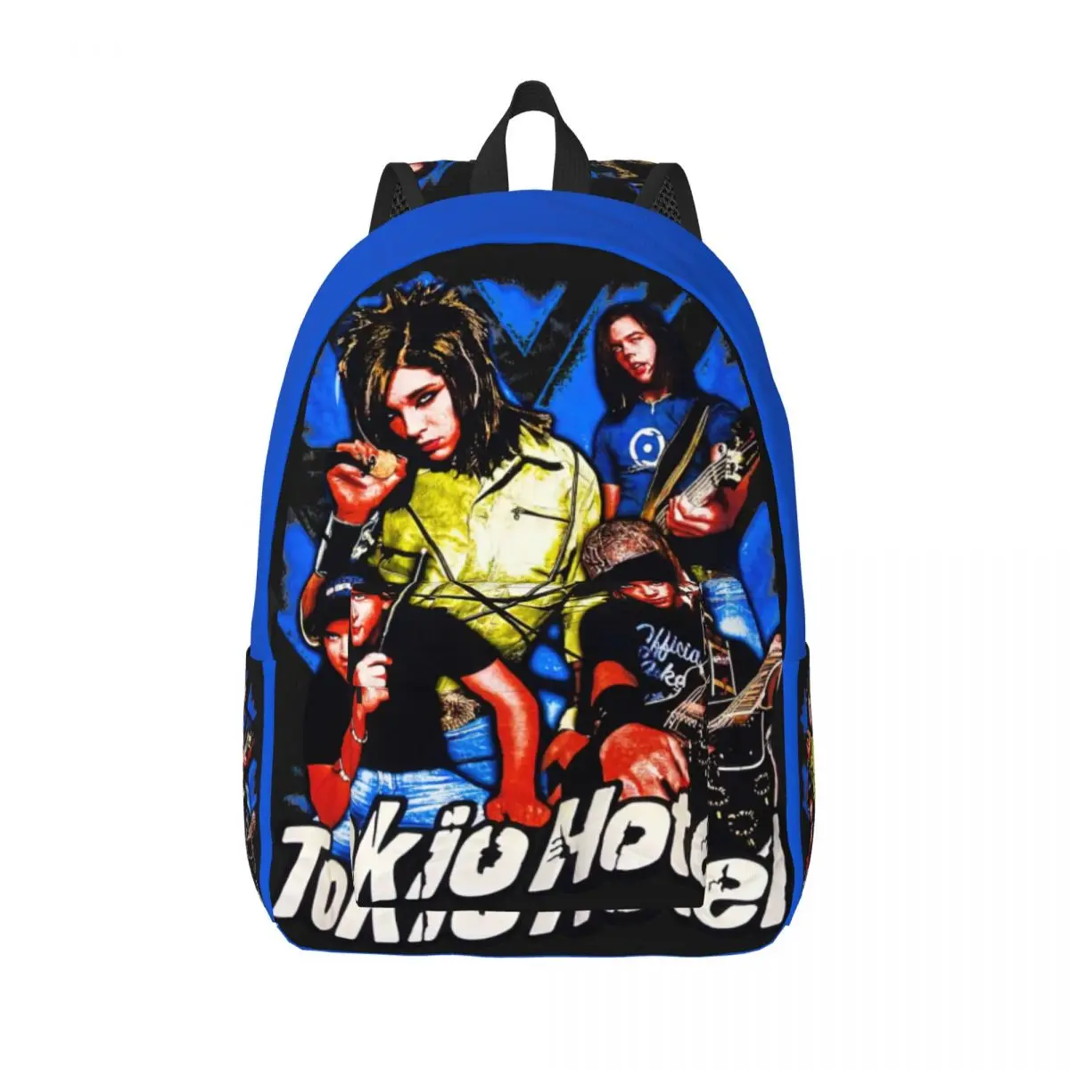 Art Tokio-Sac à dos d'hôtel pour hommes, sacs à dos d'université en polyester, motif drôle, sacs d'école, sac à dos, cadeau de Noël, mode rock