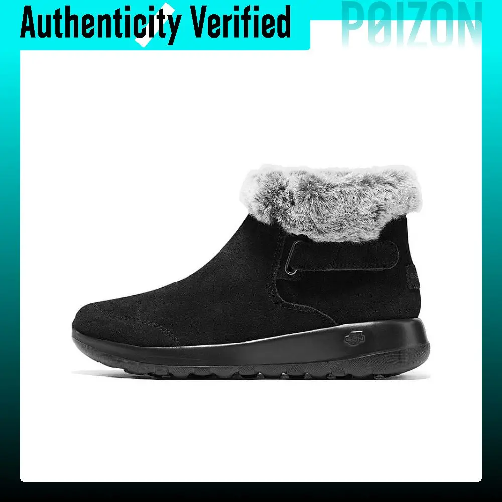 Skechers ON THE GO Slip on Thermal Waterproof Abrasion Resistant Thermal Waterproof Abrasion Resistant Ankle Length 144041-BKGY