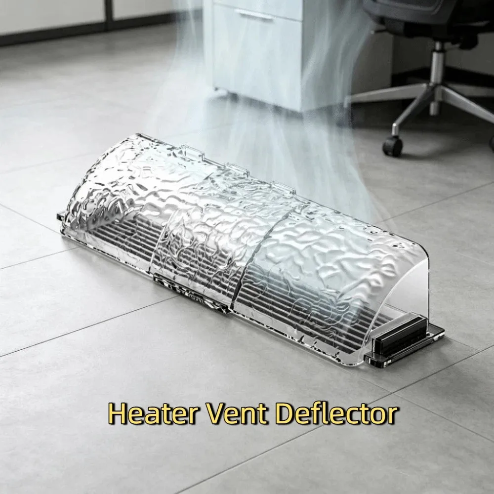 Plastic Magnetic Air Conditioner Vent Deflector Anti-Direct Blowing Retractable Air Conditioner Deflector Direction Control