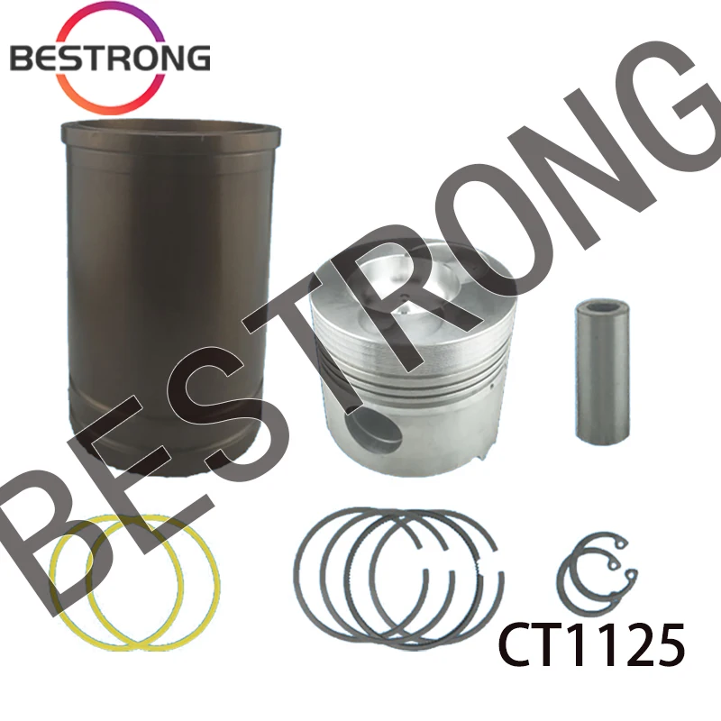 Overhaul Piston and Cylinder Liner Kit  For ZS1125 Diesel Engine Spare Parts