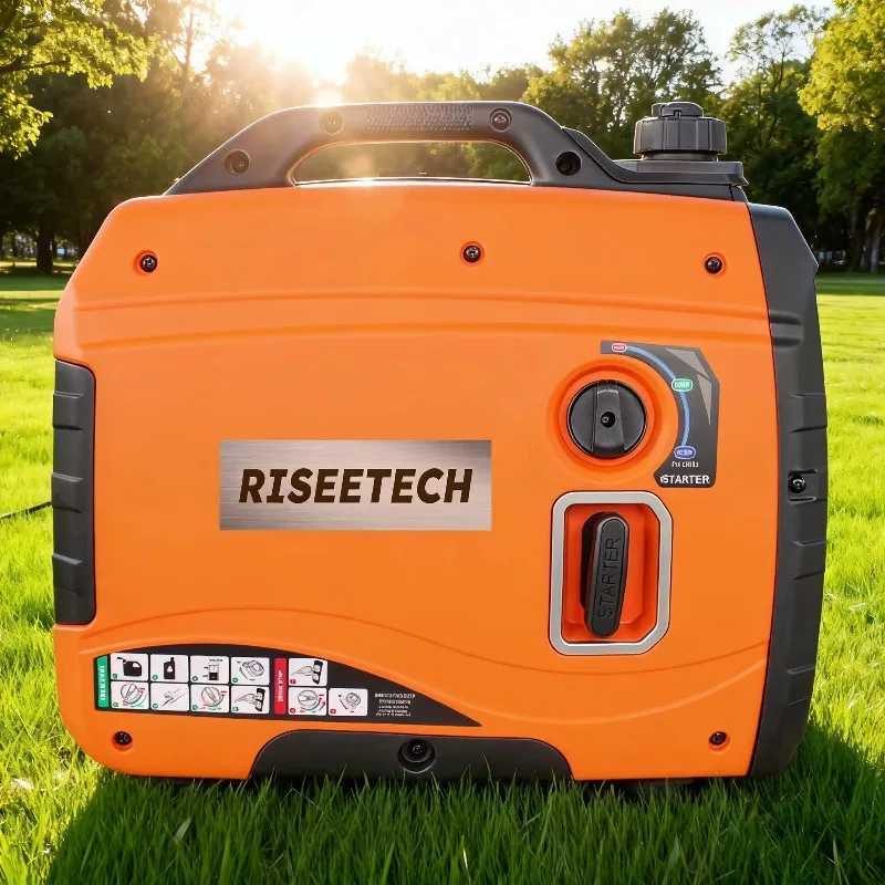 98cc Four-Stroke  Inverter Generator 50/60Hz AC 110V/220V Waterproof Lightweight Compact Design For Outdoor Camping