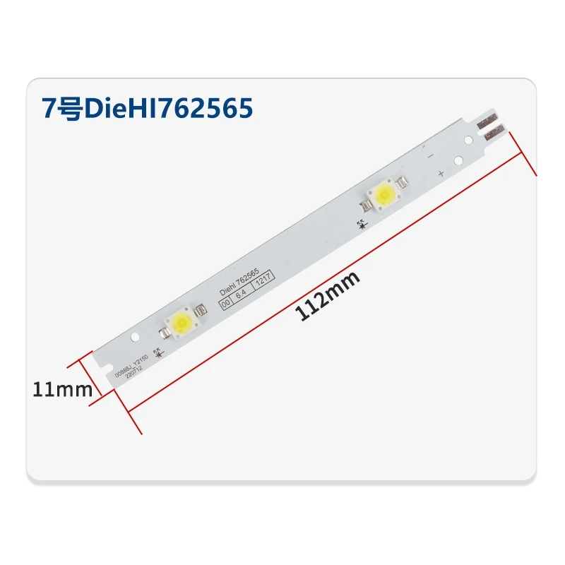 Светодиодная лента DieHI762565 для холодильника Siemens Bosch, 12 В постоянного тока