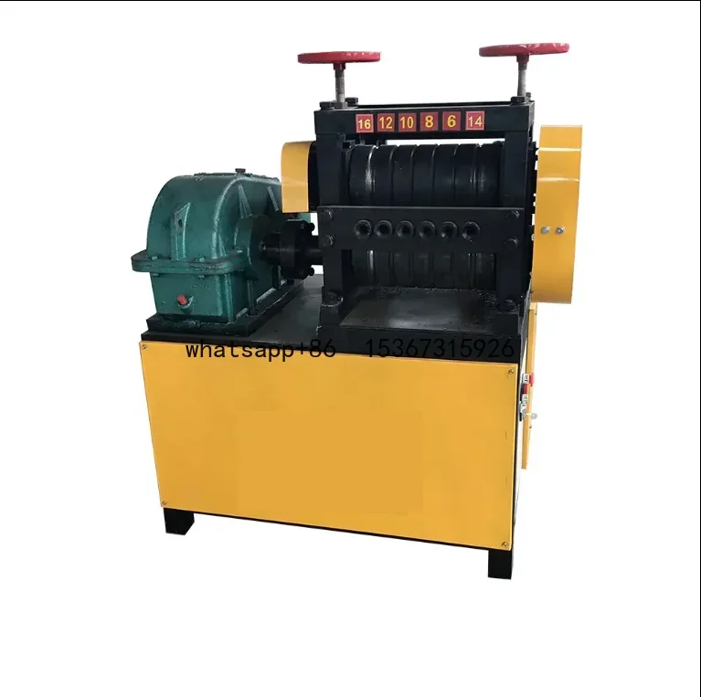 Metal Straightening Machinery 6-14 mm Scrap Steel Bar Straightening Machine  Metal Bar Straightener Machine