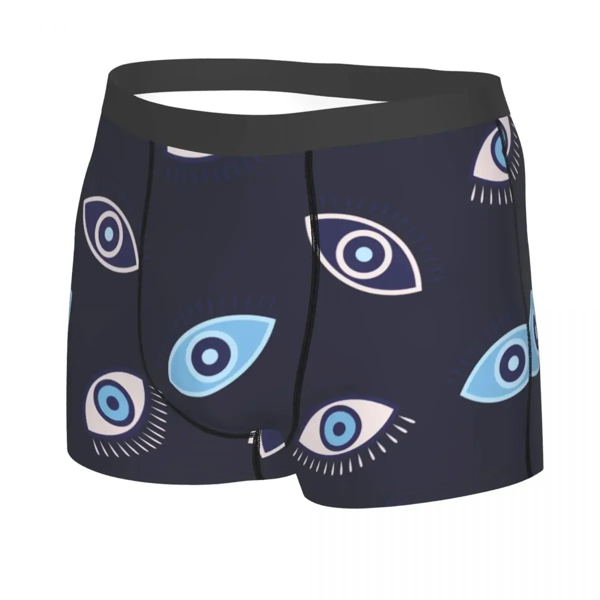 Eyes Fantasy Men Boxer Briefs Underpants Pattern Texture Painting Highly Breathable High Quality Sexy Shorts Gift Idea