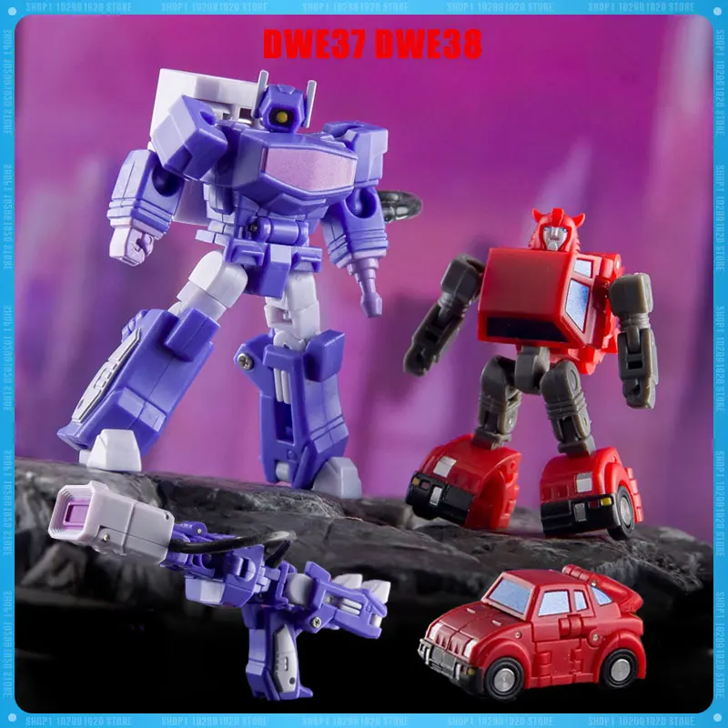 

New Transformation Dr.Wu DWE37 DWE38 Shockwave Small Scale Action Figure Model Statue Collection Toy Festival Gifts