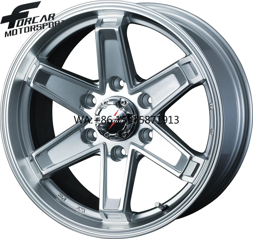 

Forcar Factory Rims 6 Spokes Monoblock Design Custom T6061 Factory Price 5*112 5*114.3 New Forged Wheels