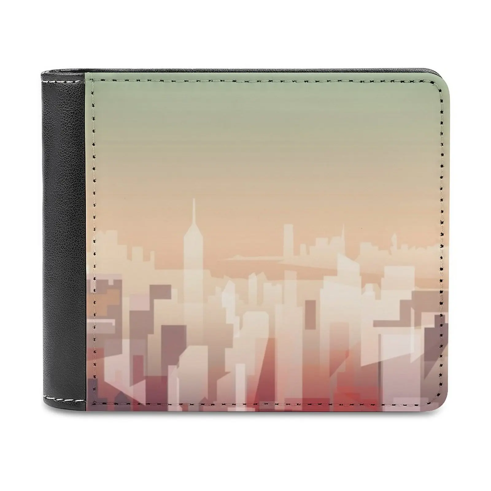 

Welcome To Ny Men Wallet Pu Leather Short Male Purses Credit Card Wallet For Men Money Bag City New York Ny Buildings America