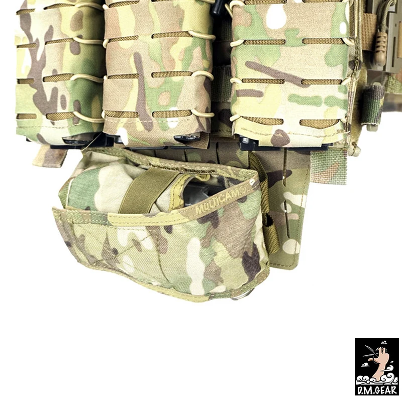DMGear Protector de entrepierna táctico MOLLE doble cara Multicam - imagen 5