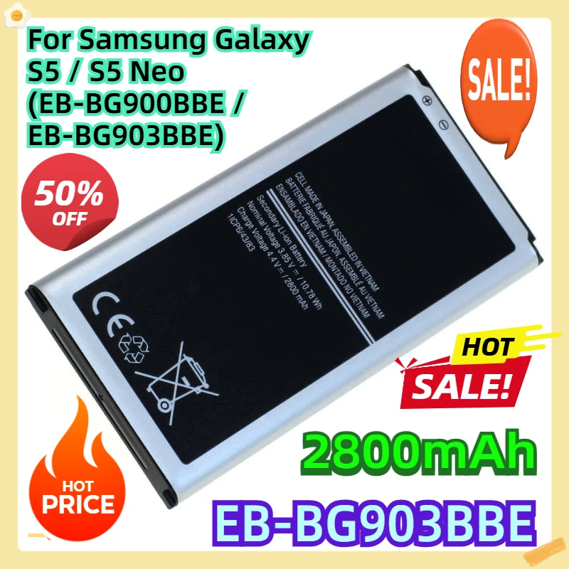 

For Samsung Galaxy S5 / S5 Neo 2800mAh (EB-BG900BBE / EB-BG903BBE)