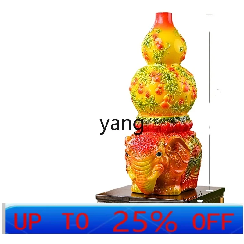 LH living room Wangzhai ornament a pair of ceramic living room sofa edge high-end decorations