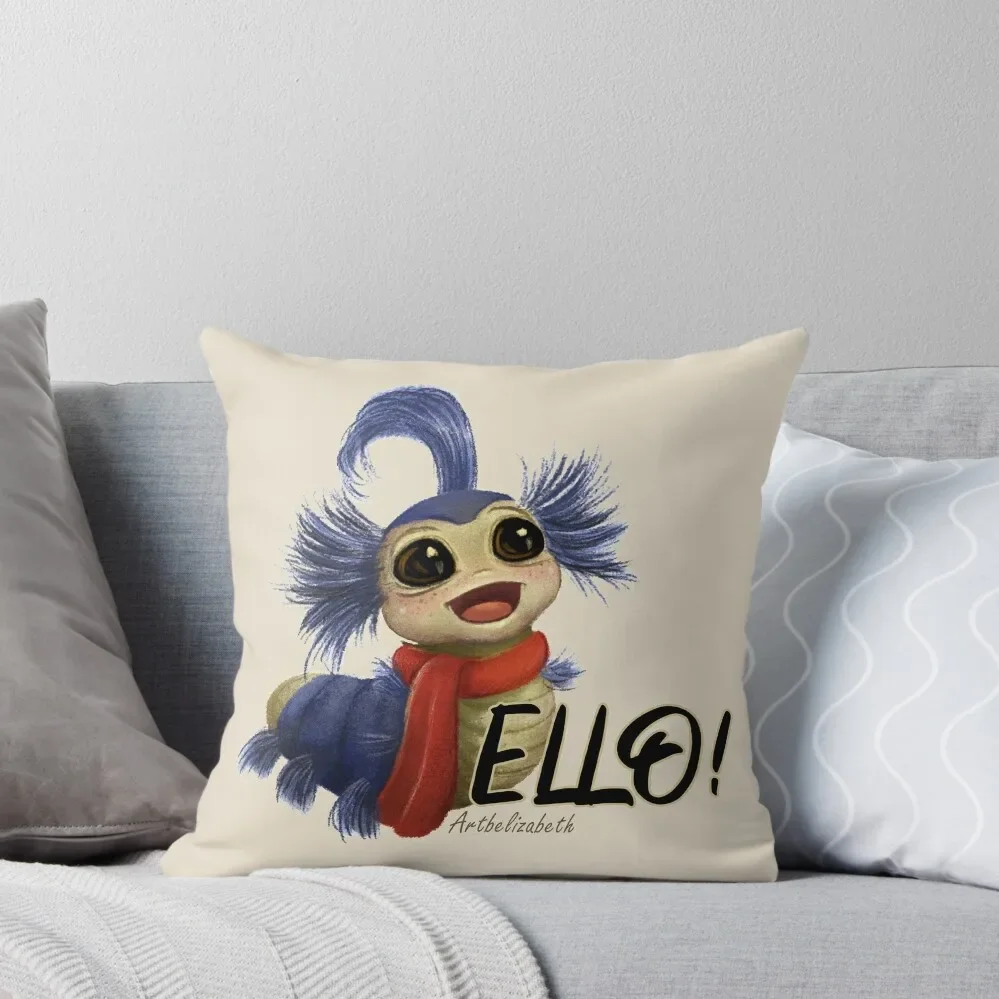 

Labyrinth Worm Throw Pillow covers for pillows Anime Christmas Covers For Cushions luxury decor pillow