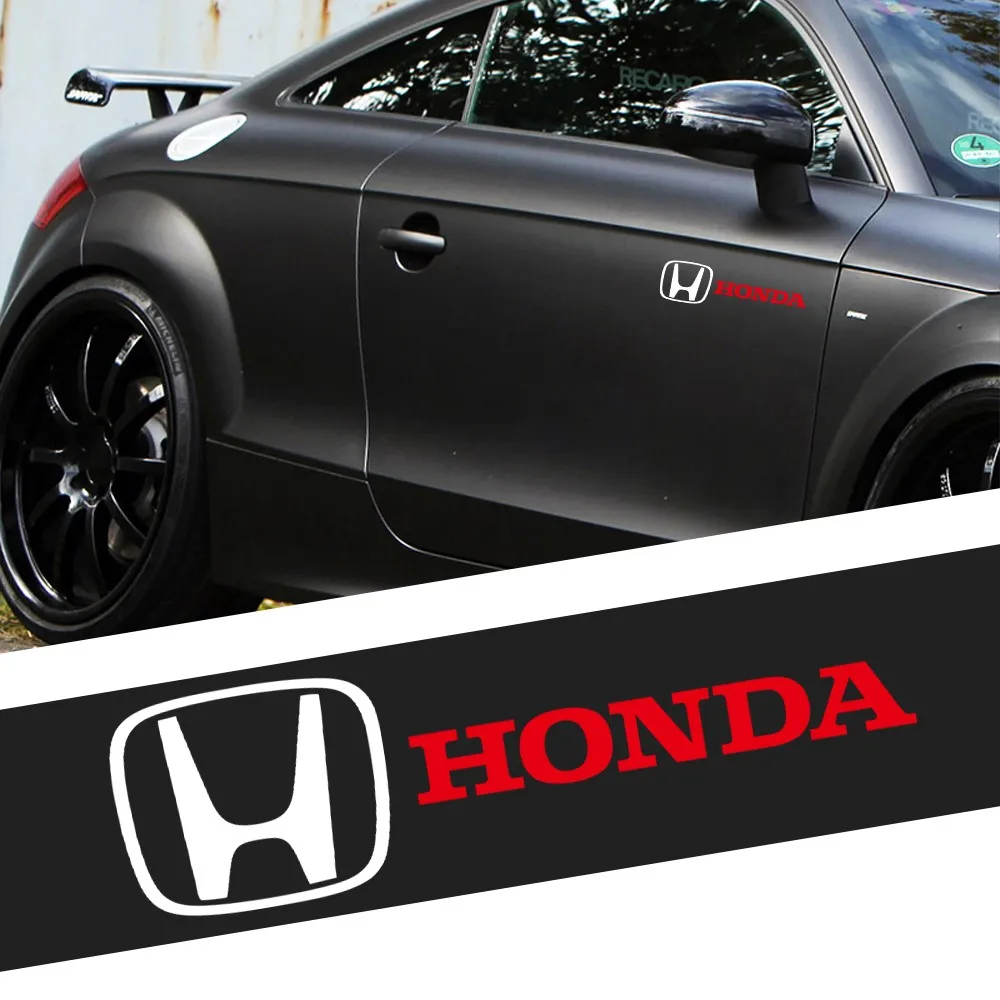 Car Body Window Trunk Decoration Stickers Auto Accessories For Honda Civic Accord Fit Crv Hrv Jazz City CR-Z Element Insight MDX view 2