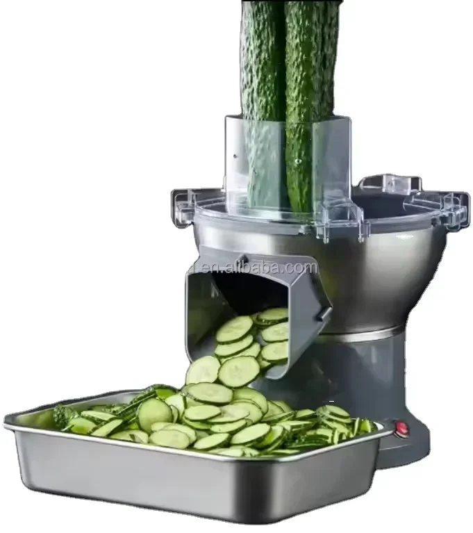 2026/Multi functional Fruit Vegetable Slicer Electric Stainless Steel Potato Onion Carrot shredding And Dicing Machine