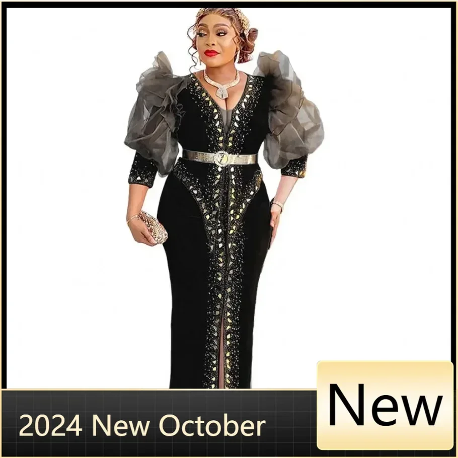 

Customized African Dresses For Women Vetement Femme Dashiki Abaya Maxi Dress Africa Clothes Dashiki Ankara Dresses 2025 Spring S