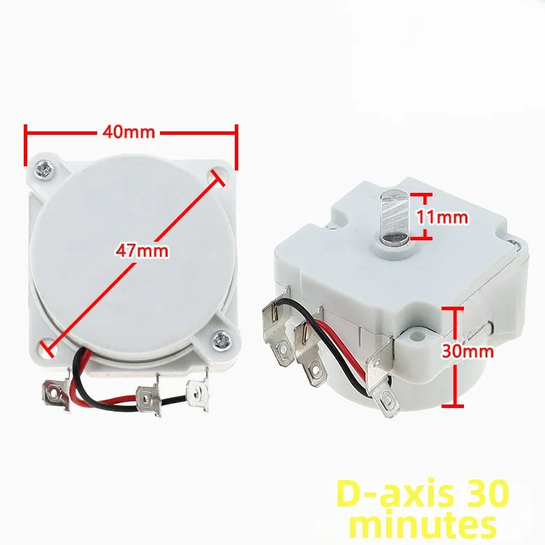 

Oven Timer Replacement for Electric Pressure Cooker 30 Minute Mechanical Switch White 4.7 x 4 x 3 cm DBD 1FIII A