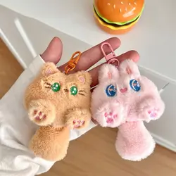 Cartoon Cat Doll Plush Pendant Creative Hangings Ornament Cute Key Pendant Bag Accessories Bag Pendant Car Keys Accessories