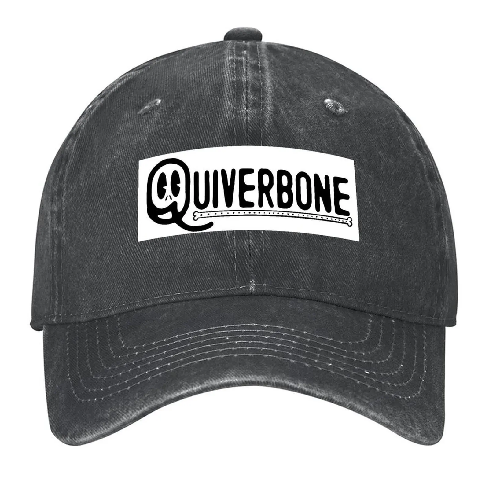 

Quiverbone Logo Baseball Cap funny hat party Hat Winter hat New In The Boy Child Women's