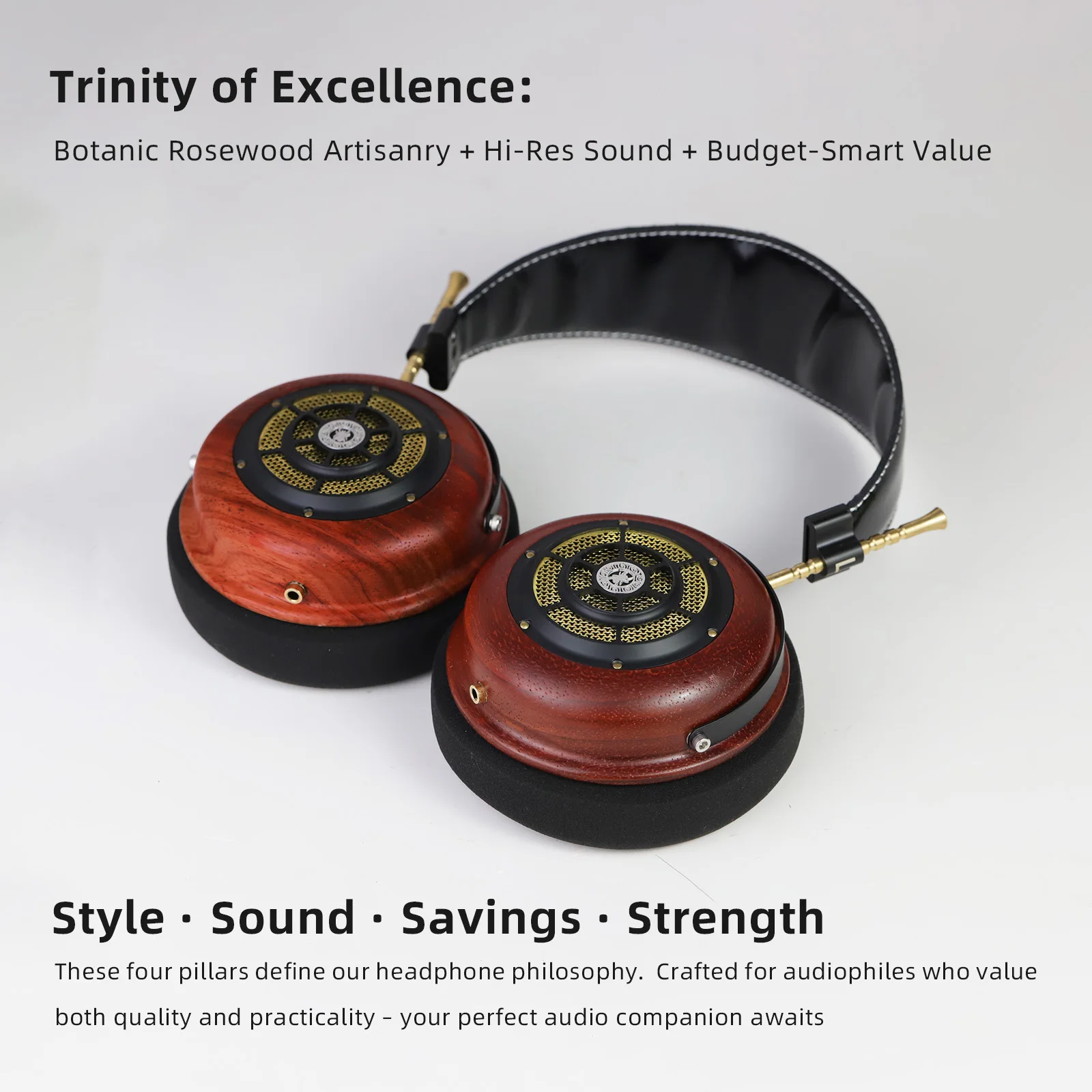 OKCSC 레트로 우든 헤드폰 클로즈드 로즈우드 이어폰 S2 플래너 스피커 드라이버 듀얼 3.5 브레이디드 헤드폰 업그레이드 케이블