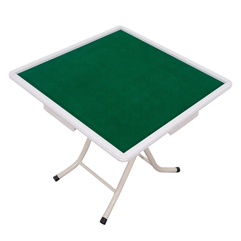 Chinese traditional simple multifunctional portable folding mahjong table automatic