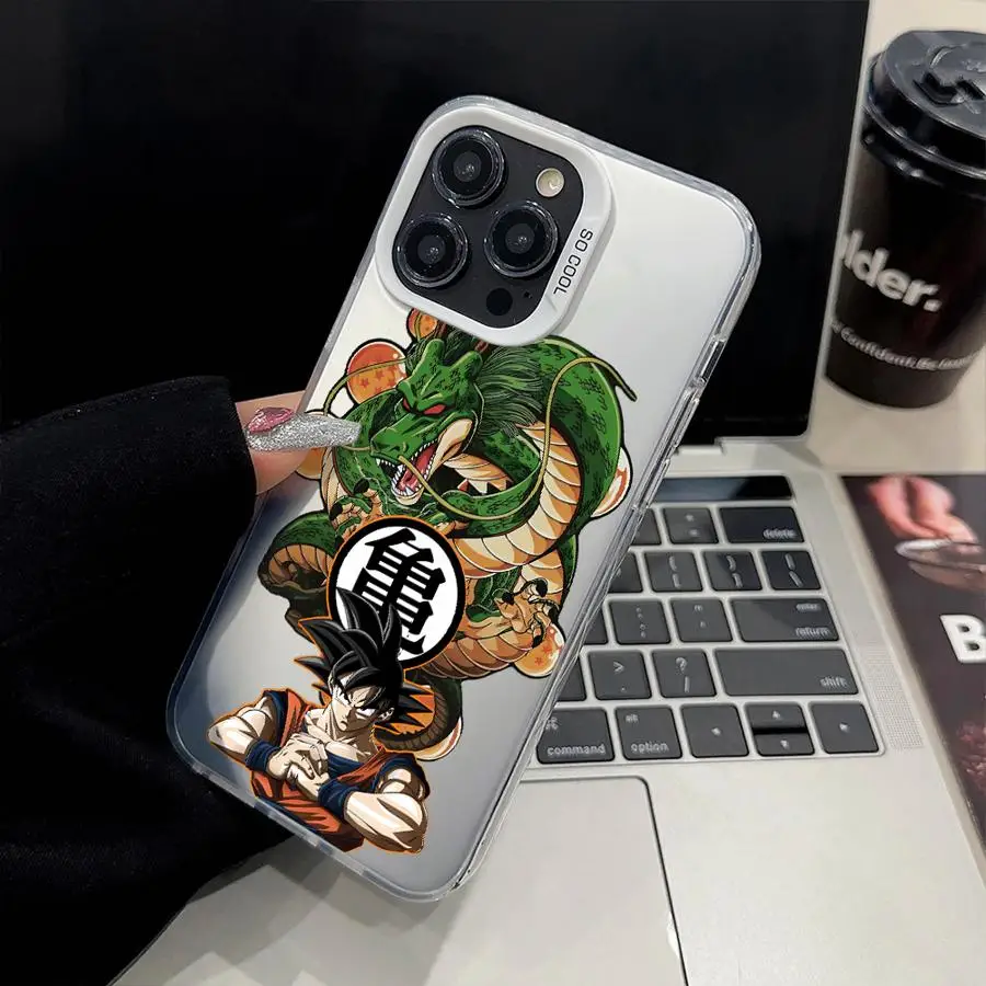 

Anime Dragons Balls Cool Soft Shell Case for iPhone 16e 11 12 13 Pro Max 14 15 16 Plus 17 Air