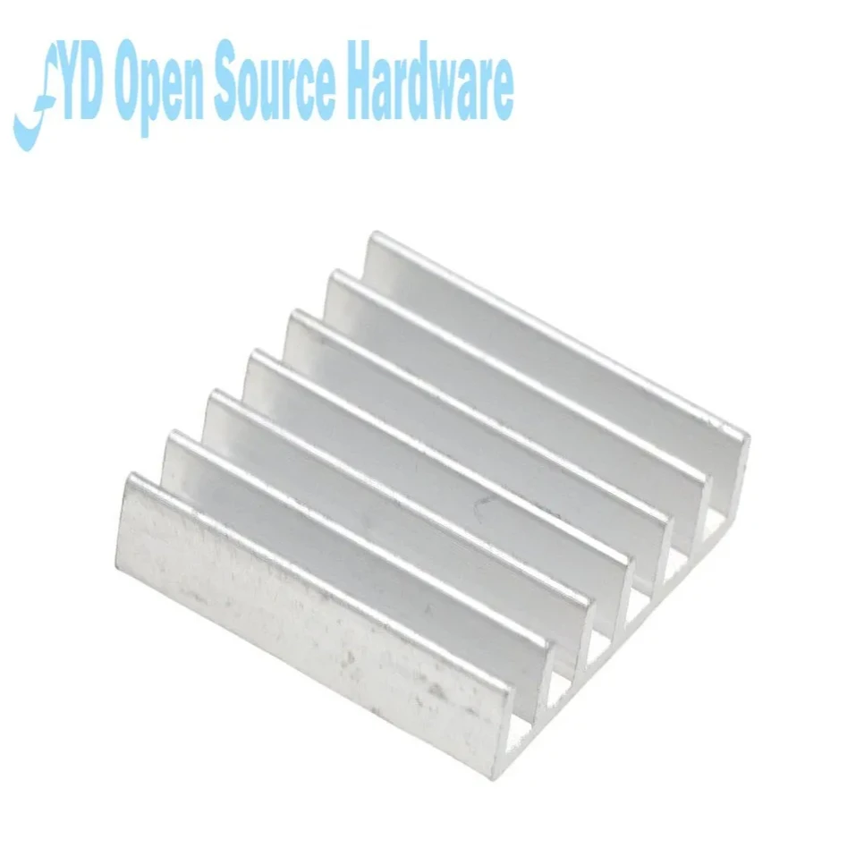 10PCS Heatsink Radiator Cooler Radiator 20x20x6MM High Quality Silver Heat Sink 