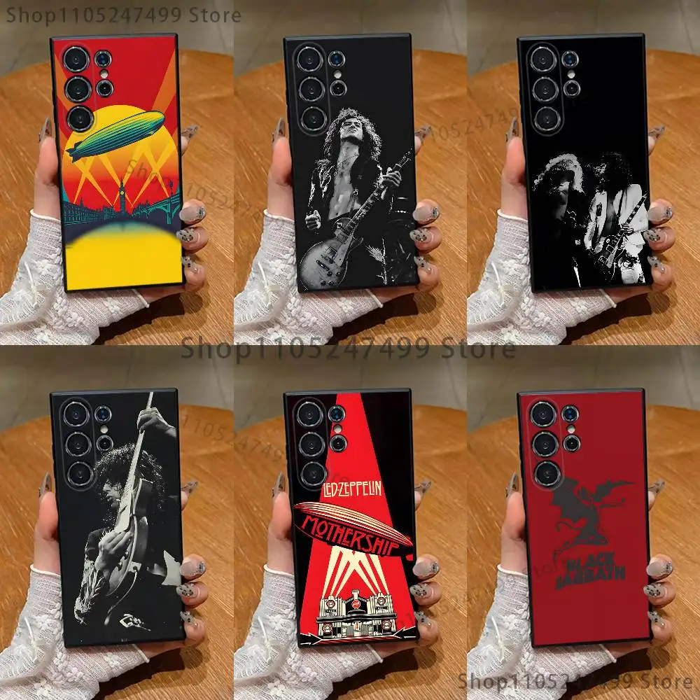 

Z-Zeppelin L-Led Phone Case For Samsung S25,S24,S21,S22,S23,S30,Ultra,S20,Plus,Fe,Lite,Note,10,9,5G Black Cover