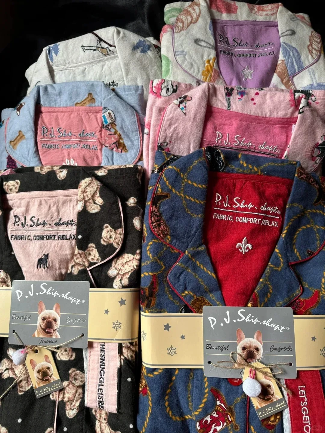 

Хлопковый пижамный комплект для дома: весна-осень, женский, с милым мультяшным принтом, роскошная ночная одежда (рубашка и брюки), подарок для девушки, домашняя одежда для отдыха