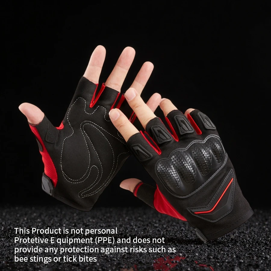 Fahrrad Handschuhe Halb Finger Sommer Atmungsaktive Anti-slip SBR Pad Stoßfest MTB Road Fahrrad Handschuhe Radfahren Shorts Handschuhe
