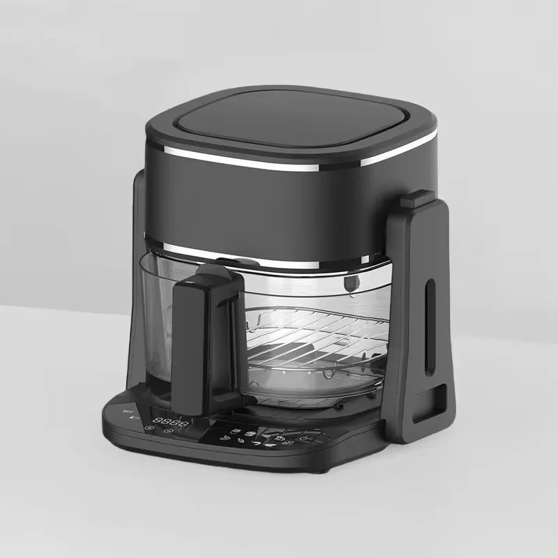 اكسسوارات المطبخ الحرة مقالي الهواء مخصص محمصة فرن خالية من الزيت 4 في 1 مقلاة هوائية مع الوجه #1