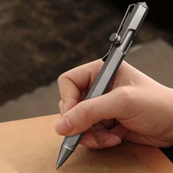 Titanium Alloy Tactical Pen Gel Pen Tungsten Steel Broken Window Weapon Pen Signature Pen Business High-grade