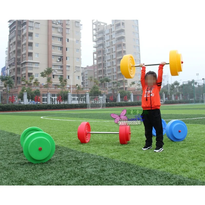 Weightlifting toys, children's sensory equipment, barbells, weightlifting dumbbells, children's fitness equipment