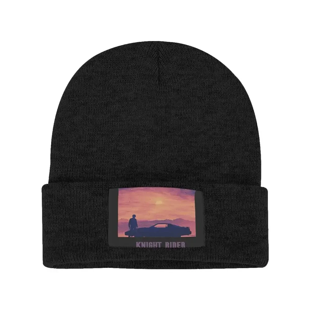 Knight Rider Kitt Hasselhoff 80S Tv Knitted Beanie Hat Beanies Cap Style Outdoor High Quality