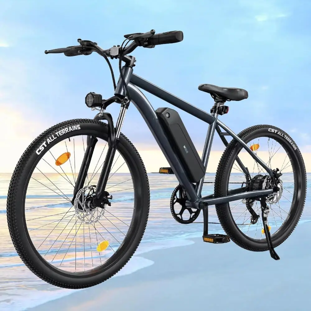 

26" 24" Adult Electric Motorcycles Mountain Bike, 36V 374Wh/468Wh Removable Battery, 500W Motor Electric Bicycle Commuter Ebikes