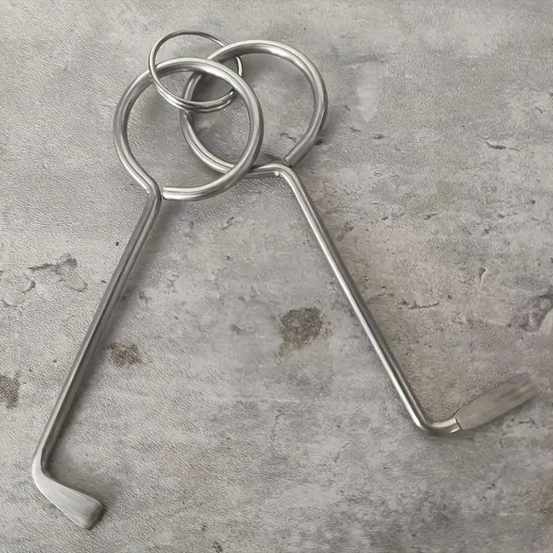 Strumento portatile per sbloccare le porte con una chiave dinamometrica universale adatta per uso esterno che apre le porte quando le chiavi sono dimenticate