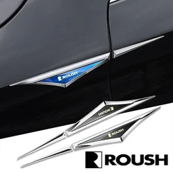 2pcs 3d alloy car stickers car accsesories for ford Roush svt Cobra mustang F-150 f150 f250 f350 v8 raptorcar ashtray cenicero