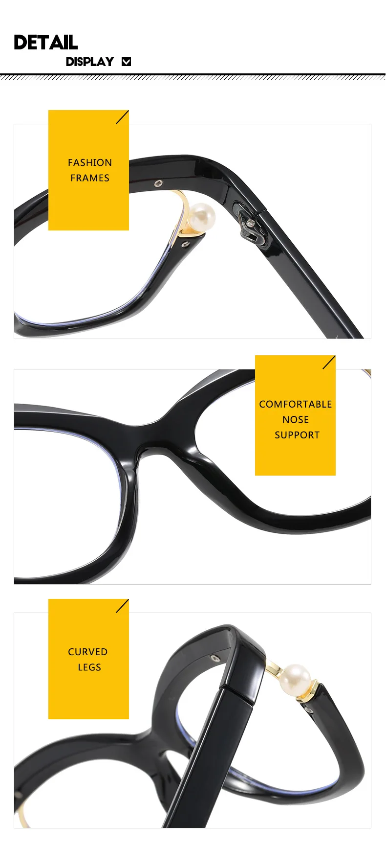 Retro Runde Marke Design Ultra-dünne Grüne Leopard Männer und Frauen Rahmen Photochrome Anti Blau Licht Lesebrille Grad 0 ~ + 600 – Detail 12