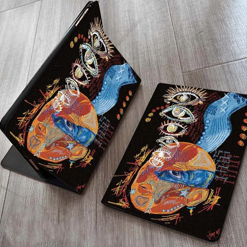 

Чехол для планшета OPPO Realme Pad Air X 10.36 11 дюймов с цветочным рисунком синего пиона