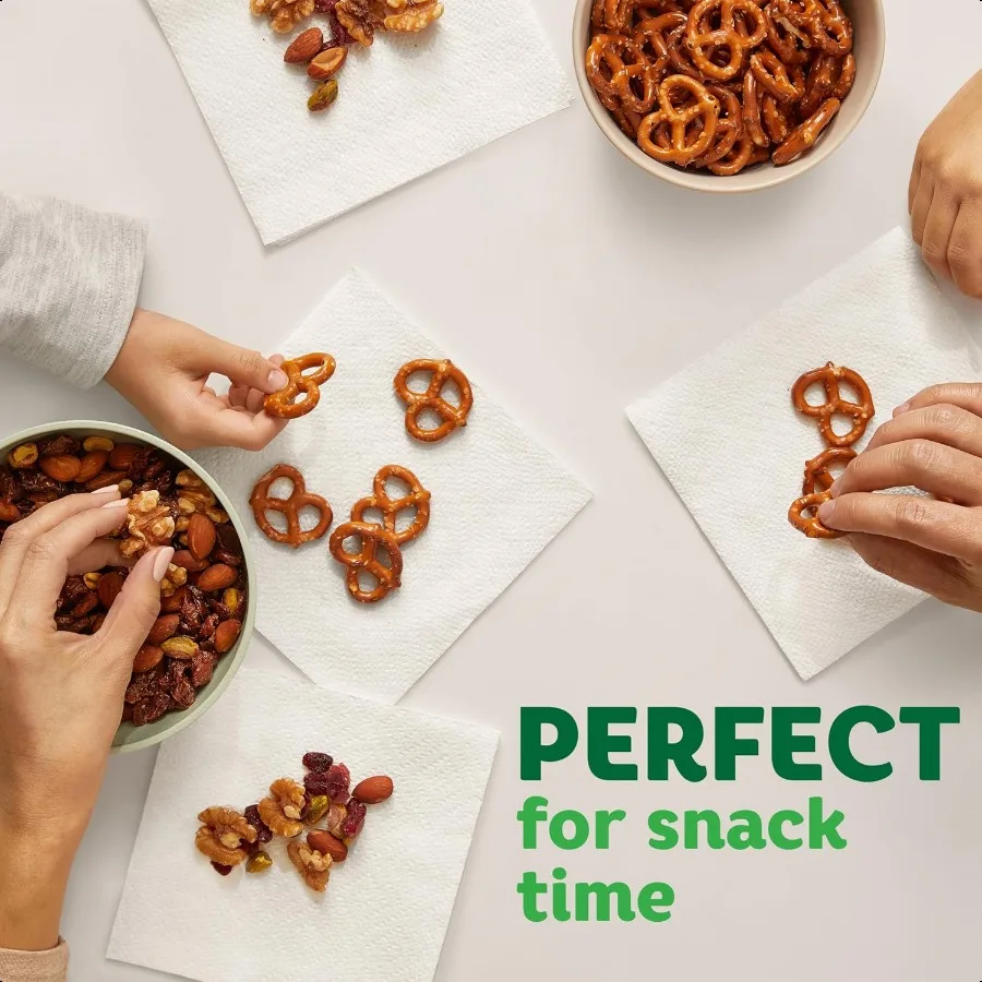 مناديل ورقية باونتي بيضاء عدد 400