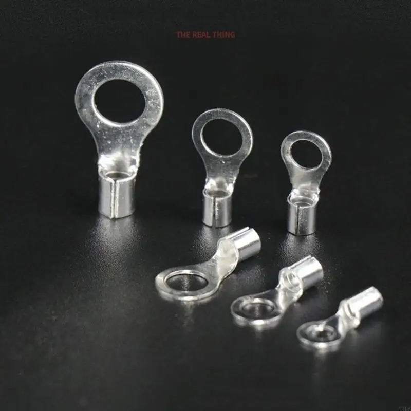 Conector engarzado M7DA, 320 Uds., Terminal anillo no aislado y conector horquilla