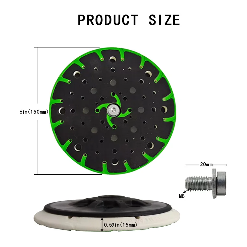 Новая сухая мельница FESTOOL с шлифовальной насадкой, Шлифовальная головка, аксессуары для шлифовки самолета, Круглый лоток для скоростного шлифовального диска Tiger