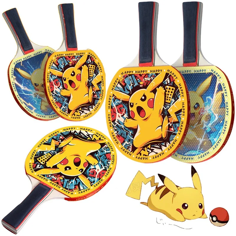 

Pikachu Elementary School Table Tennis Paddle Anime Characters Children Sports Special Table Tennis Straight Shot Birthday Gift